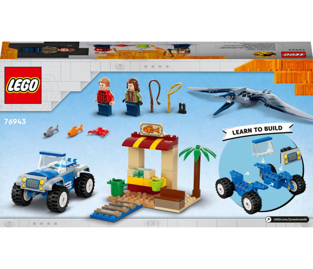 LEGO Jurassic World 76943 Pościg za pteranodonem - 1037682 - zdjęcie 10